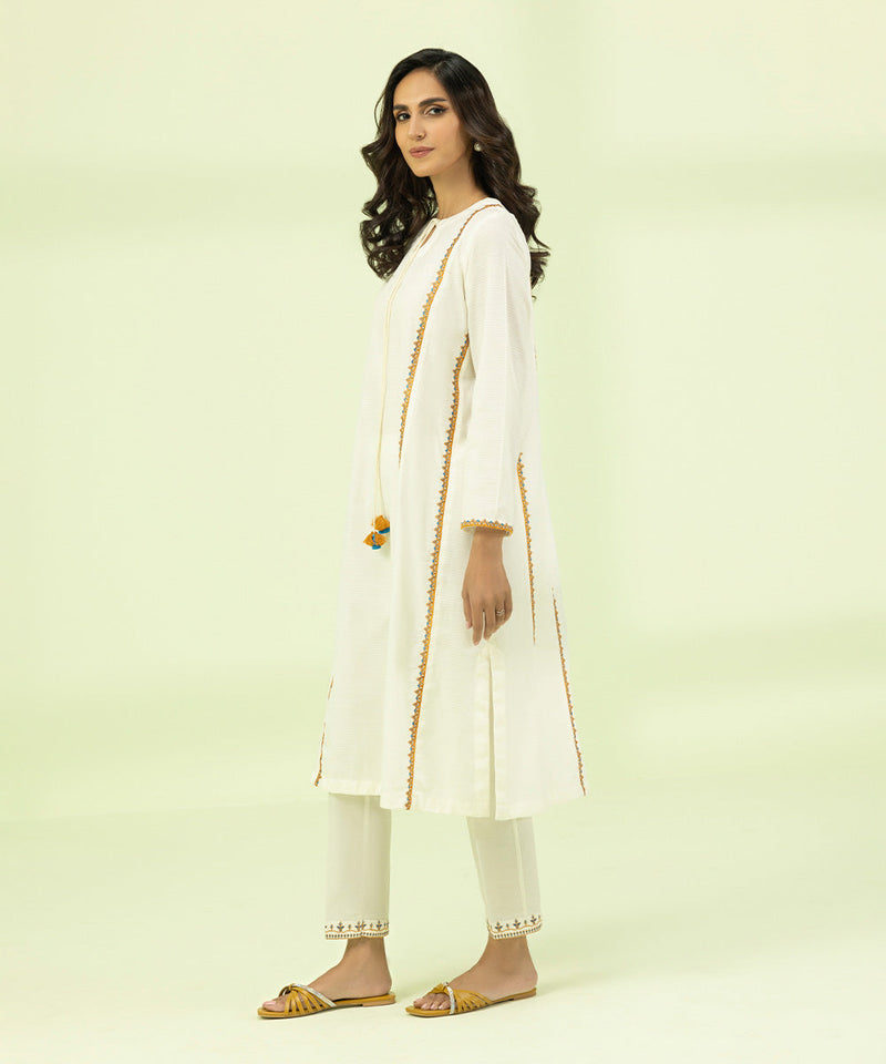 Embroidered Cotton Shirt