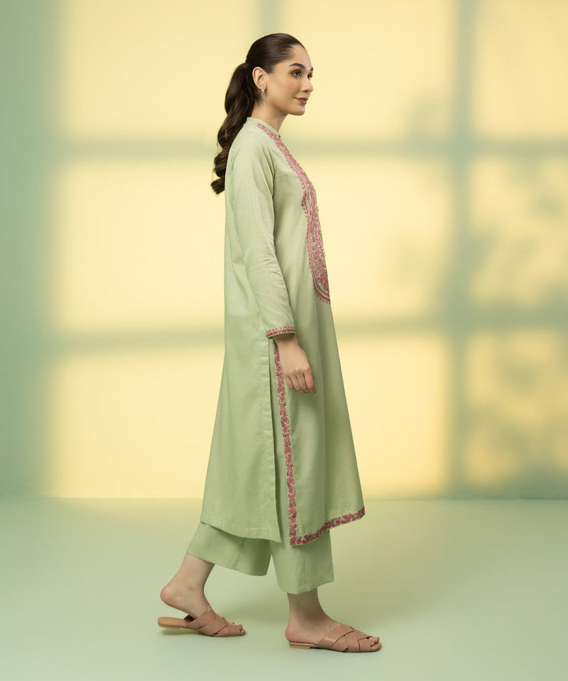 Embroidered Cotton Shirt