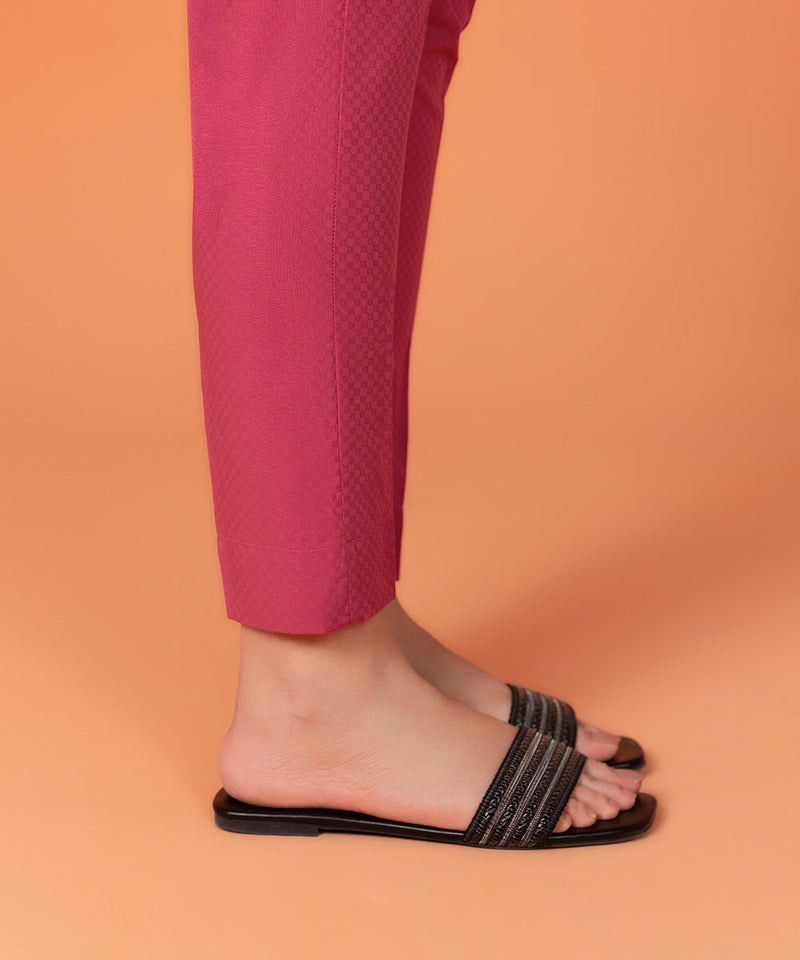 Dobby Cigarette Pants