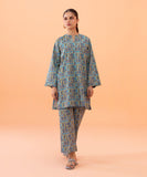 2 Piece - Printed Dobby Suit