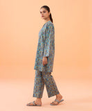 2 Piece - Printed Dobby Suit