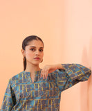 2 Piece - Printed Dobby Suit