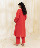 2 Piece - Embroidered Recycled Cotton Suit