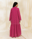 2 Piece - Embroidered Recycled Cotton Suit