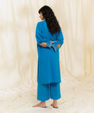 2 Piece - Embroidered Recycled Cotton Suit