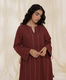 2 Piece - Embroidered Recycled Cotton Suit