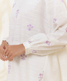 Embroidered Recycled Cotton Shirt