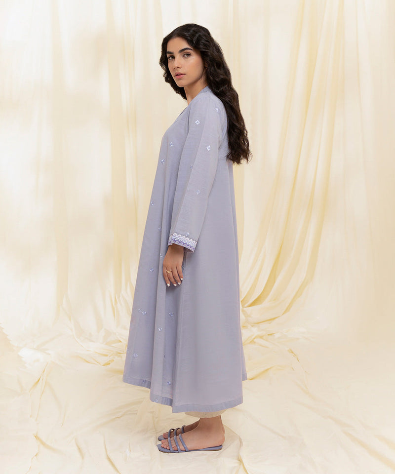 Embroidered Recycled Cotton Shirt