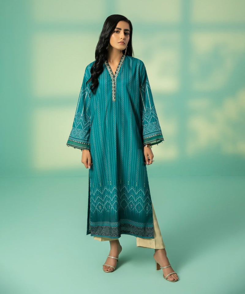 Embroidered Silk Shirt