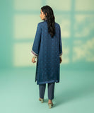 2 Piece - Embroidered Silk Suit