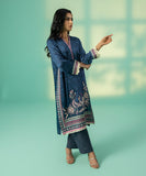 2 Piece - Embroidered Silk Suit