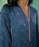 2 Piece - Embroidered Silk Suit