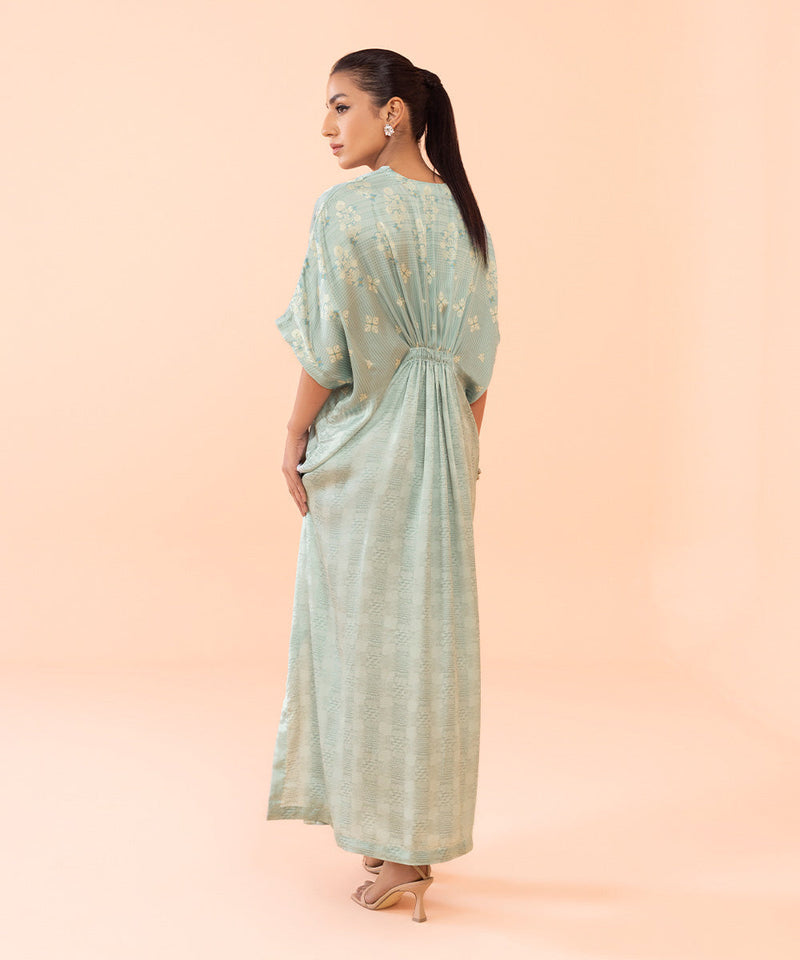Printed Silk Kaftan