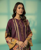 2 Piece - Printed Silk Suit