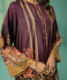 2 Piece - Printed Silk Suit