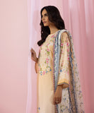 2 Piece - Printed Silk Suit