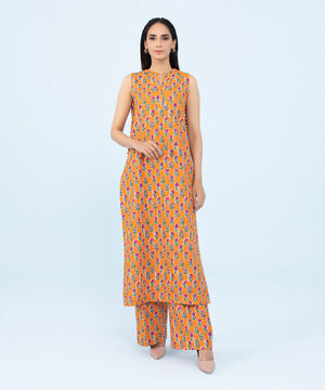 Printed Khaddar Shirt