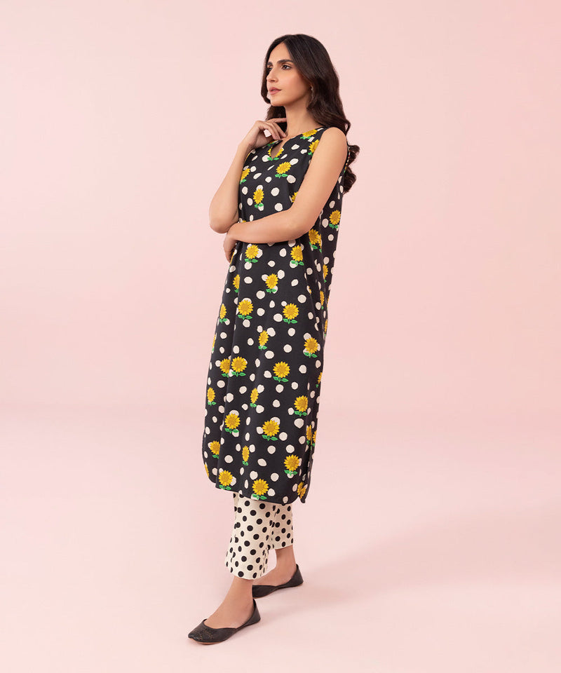 2 Piece - Printed Cambric Suit