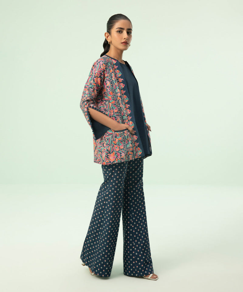 2 Piece - Printed Light Khaddar Suit