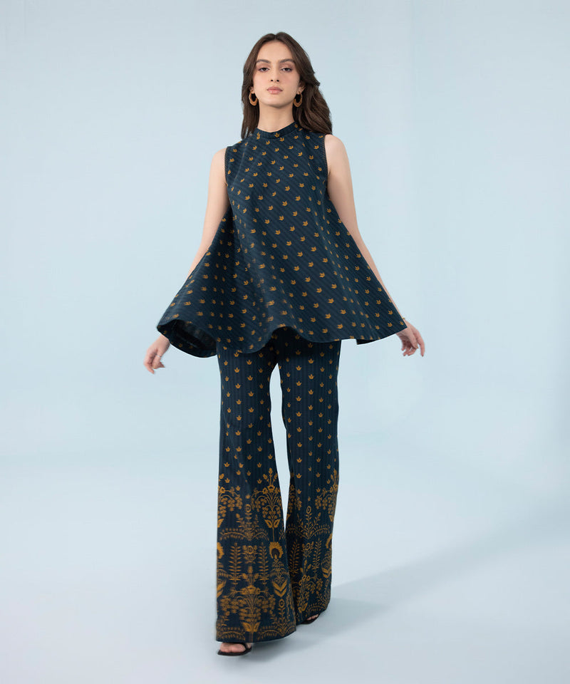 2 Piece - Printed Khaddar Suit