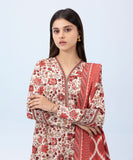 3 Piece - Printed Khaddar Suit