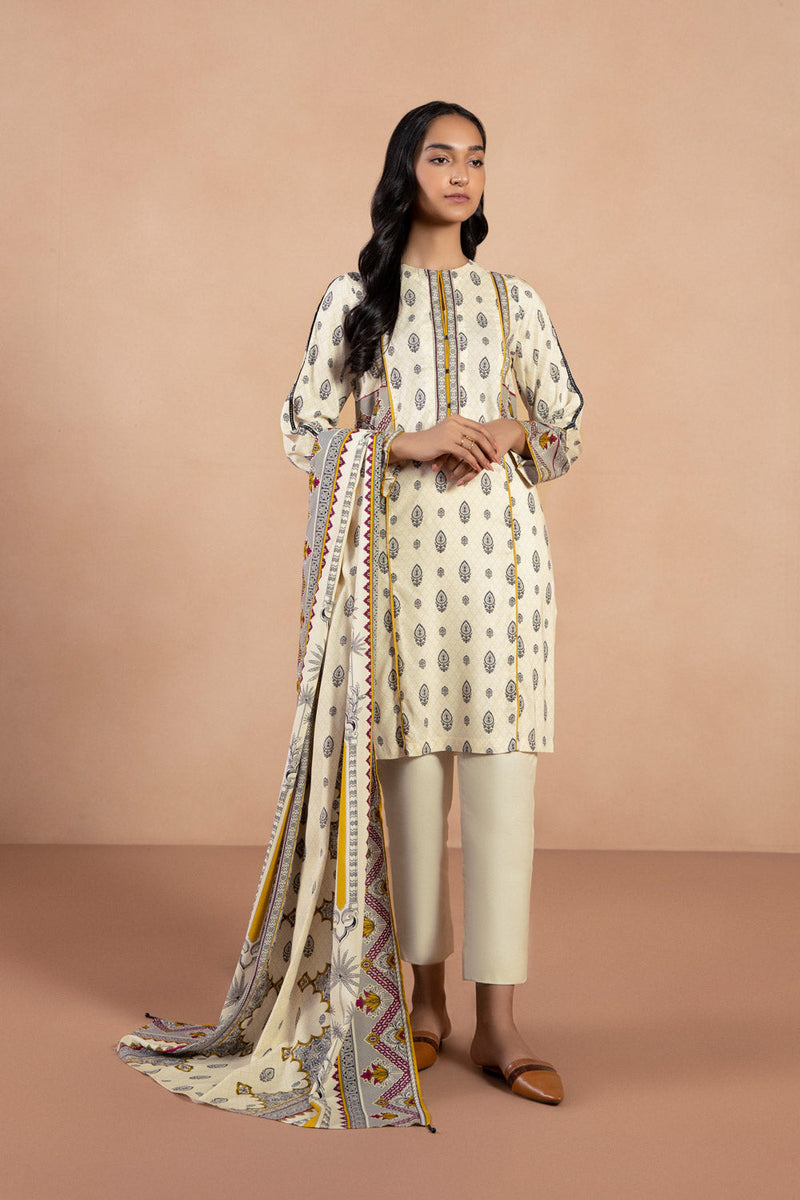 Printed Viscose Linen Dupatta