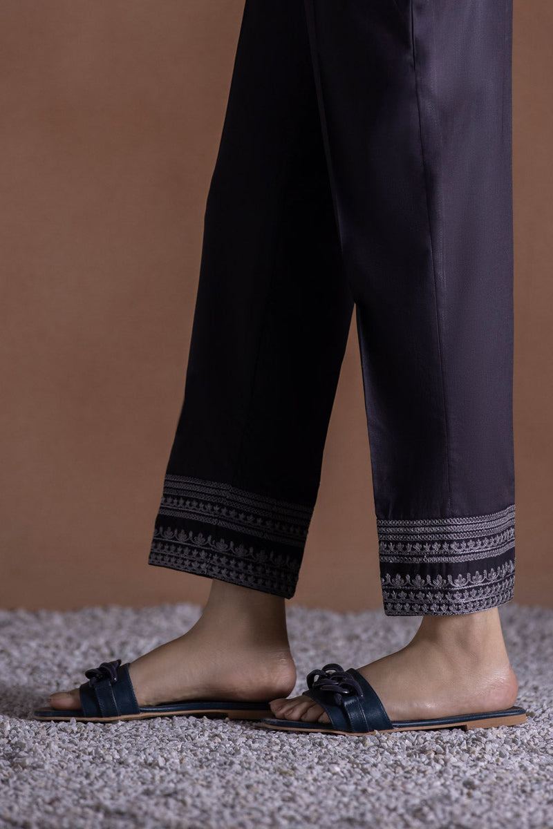Embroidered Cambric Pants