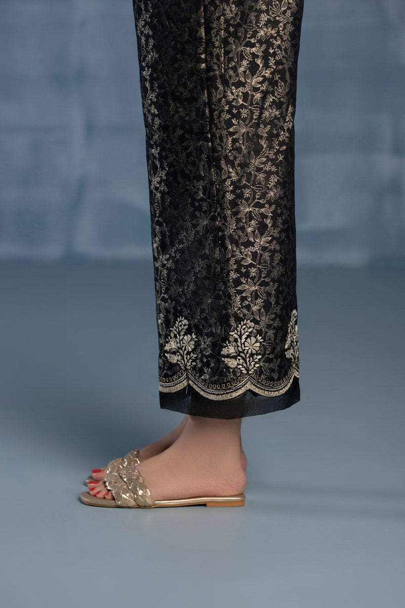 Embroidered Jacquard Culottes