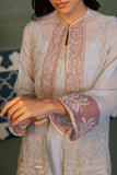 Embroidered Khaddi Net Shirt