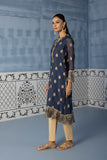Embroidered Khaddi Net Shirt