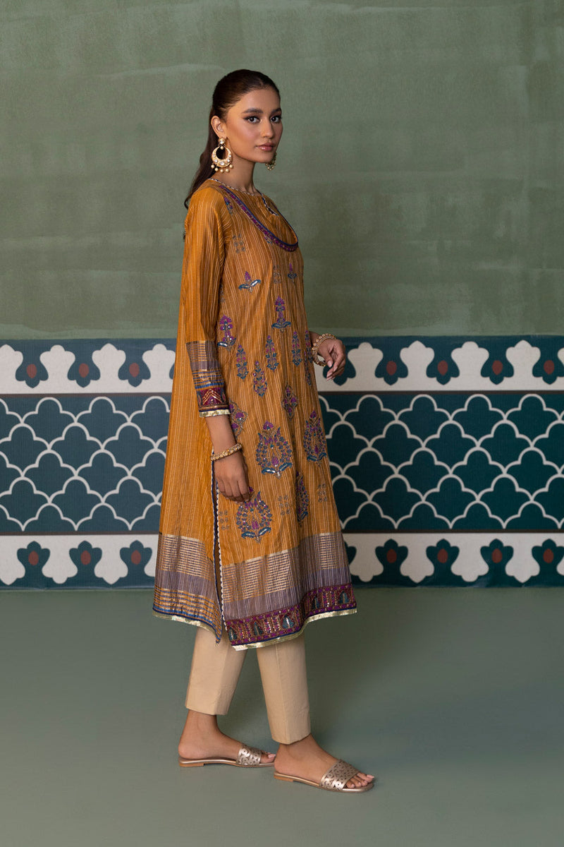 Embroidered Yarn Dyed Shirt