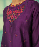 Embroidered Khaddi Net Shirt