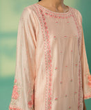 2 Piece - Embroidered Net Suit