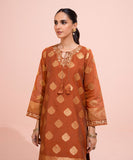 2 Piece - Embroidered Jacquard Suit