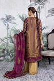 2 Piece - Embroidered Jacquard Suit