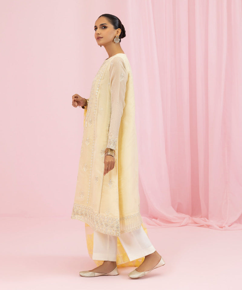 2 Piece - Embroidered Karandi Suit
