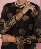 Embroidered Organza Jacquard Shirt