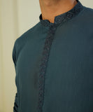 Embroidered Wash & Wear Suit