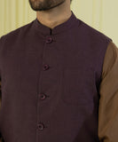 Cotton Mélange Waistcoat