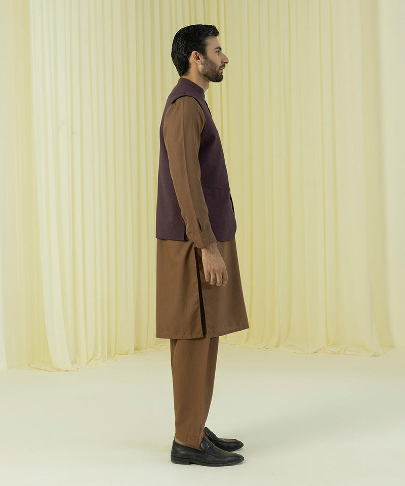 Cotton Mélange Waistcoat