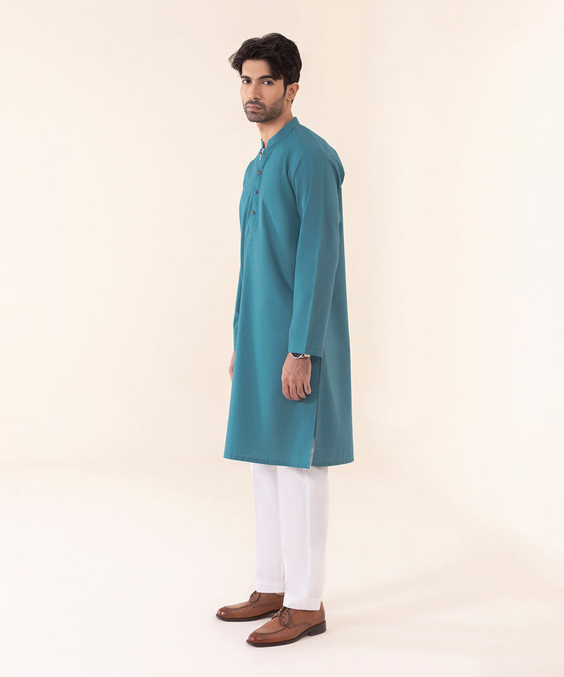 Cotton Jacquard Kurta