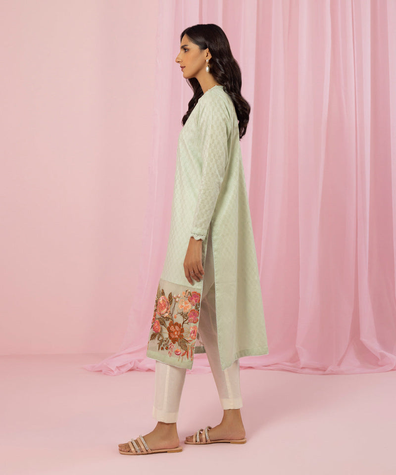 Embroidered Cotton Shirt