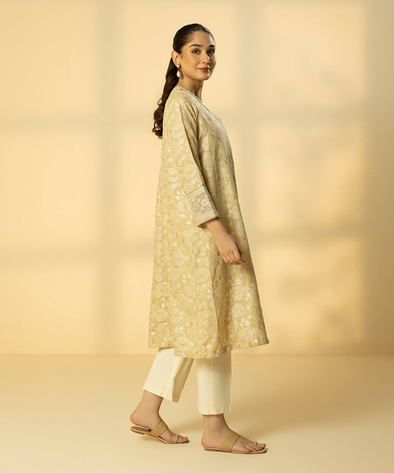 Embroidered Jacquard Shirt