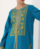 Embroidered Jacquard Front-open Shirt
