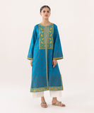 Embroidered Jacquard Front-open Shirt