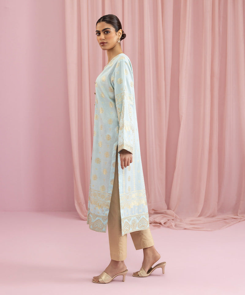 Embroidered Jacquard Shirt