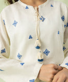 Embroidered Pure Linen Shirt