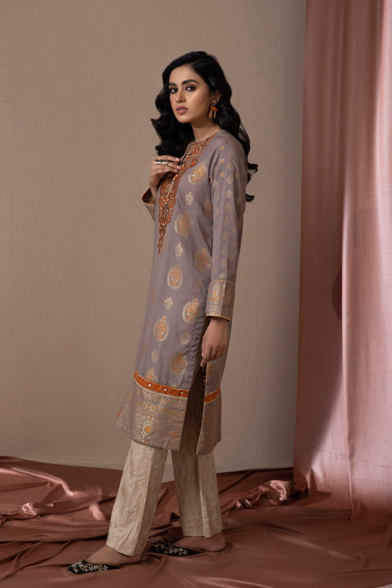 Embroidered Jacquard Shirt