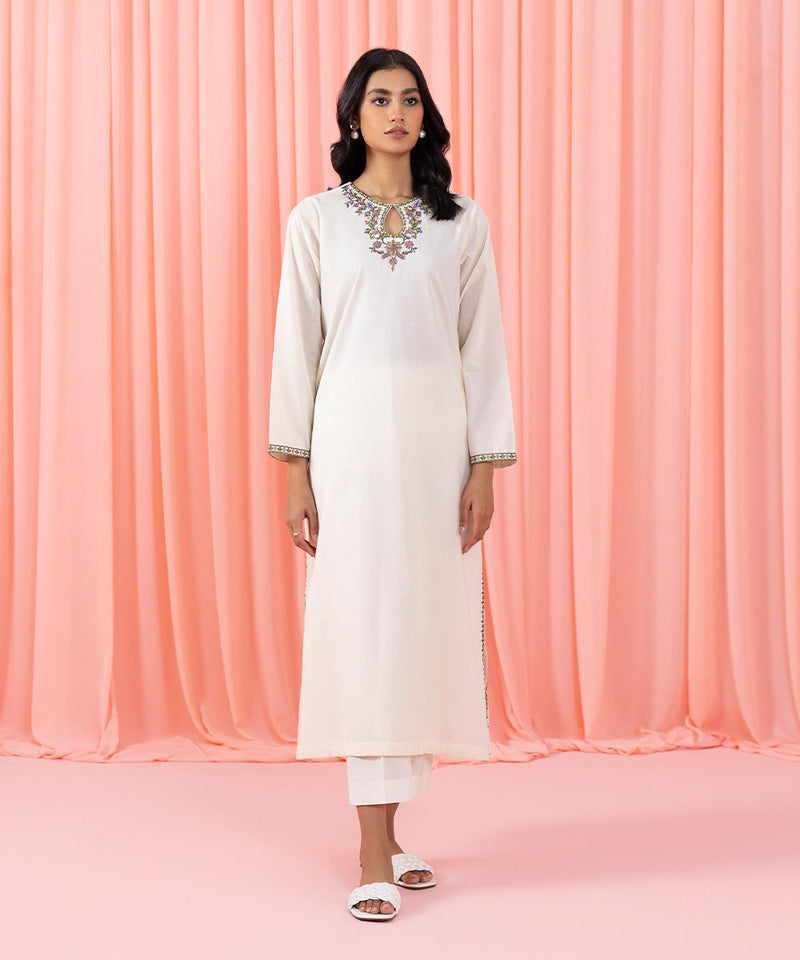 Embroidered Cotton Shirt