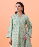 2 Piece - Embroidered Cambric Suit